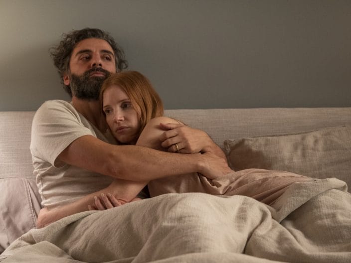 Oscar Isaac e Jessica Chastain