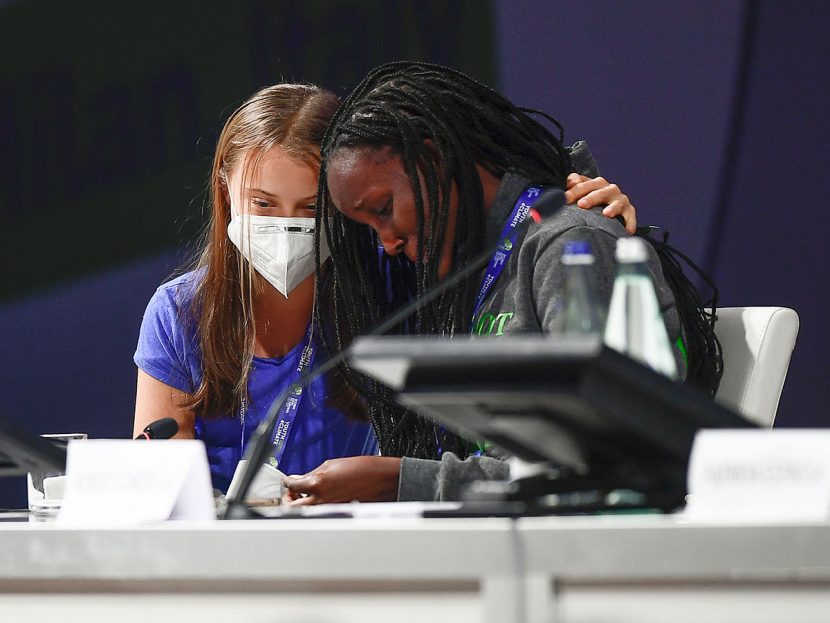 vanessa nakate e greta thunberg