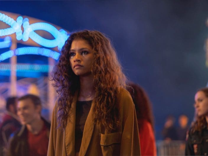 Zendaya è protagonista di Euphoria