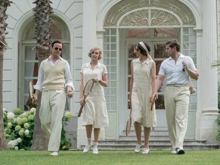 Harry Hadden-Patton, Laura Carmichael, Tuppence Middleton e Allen Leech