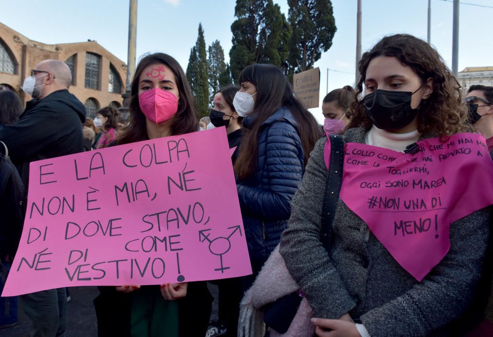 Manifestazione contro la violenza maschile e di genere, Roma, 27 novembre 2022