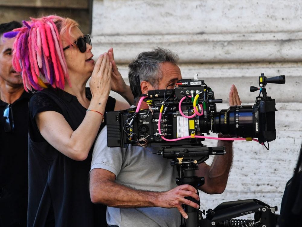 Lana Wachowski sul seti di "Sense8"