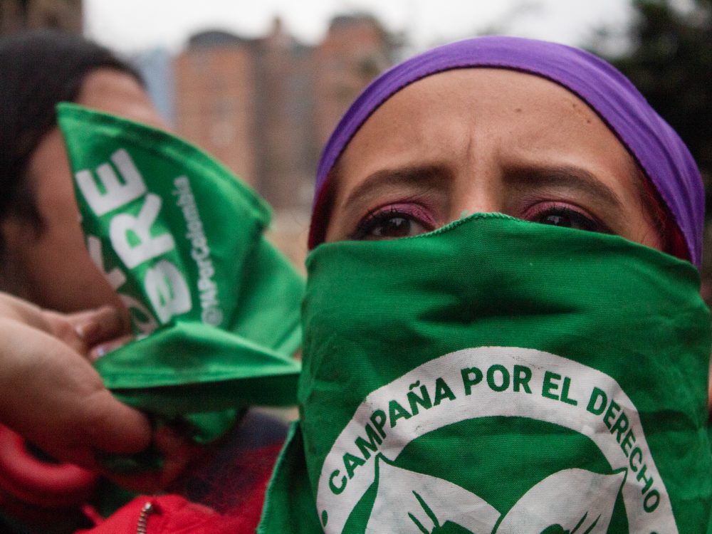 Manifestazioni pro-choice in Colombia 