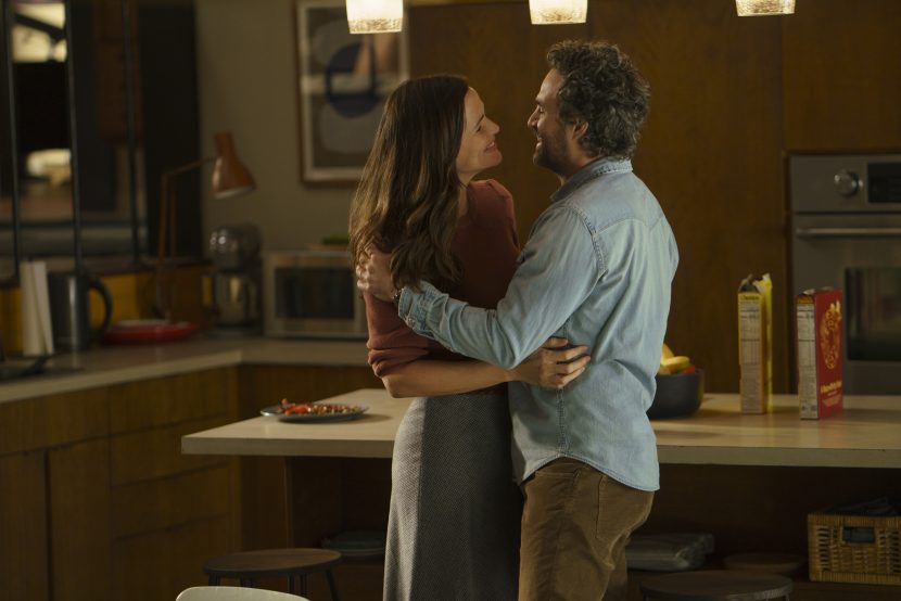 Jennifer Garner e Mark Ruffalo in The Adam Project.