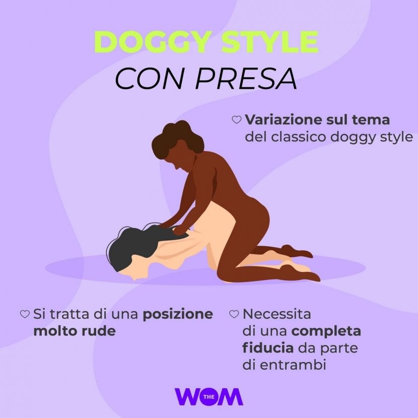 doggy style con presa foto