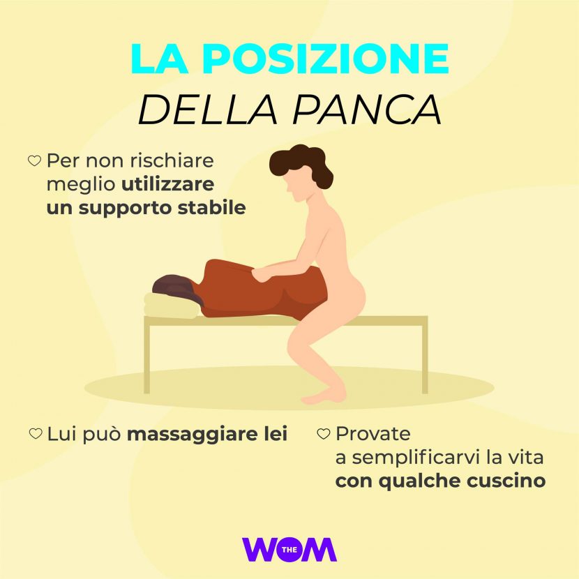 Posizione Kamasutra della panca