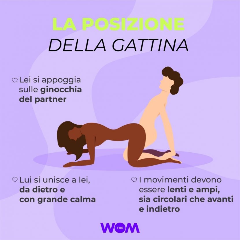 Pro della posizione della gattina