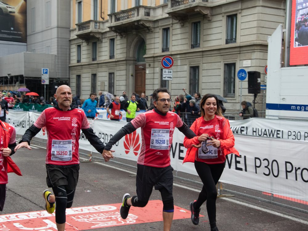 Un'immagine di una delle scorse edizioni della Milano Marathon