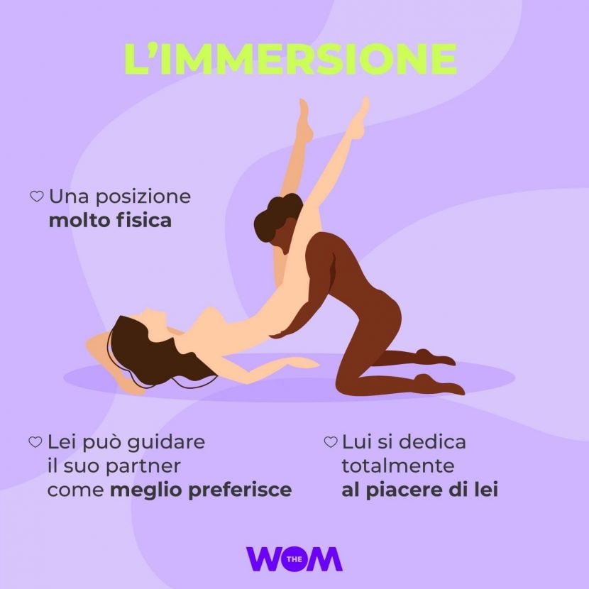 Posizione dell'immersione Kamasutra