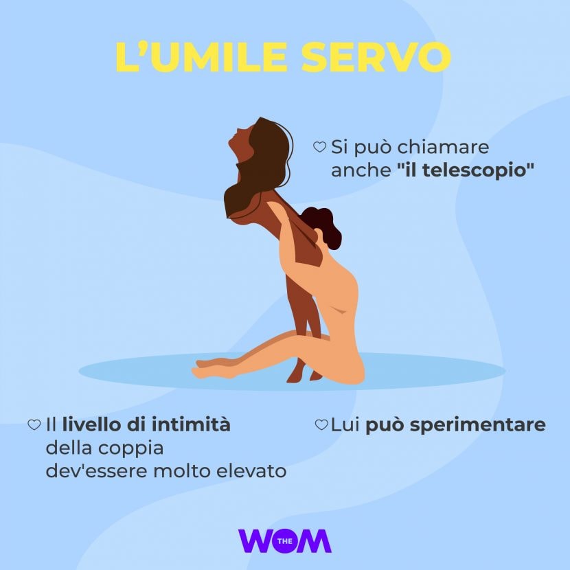 Posizione Kamasutra dell'umile servo