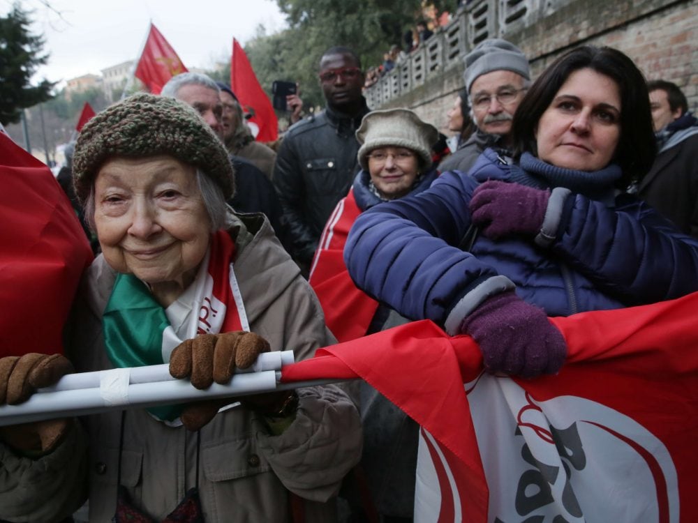 Lidia Menapace, staffetta partigiana, politica e saggista italiana, venuta a mancare all'età di 96 