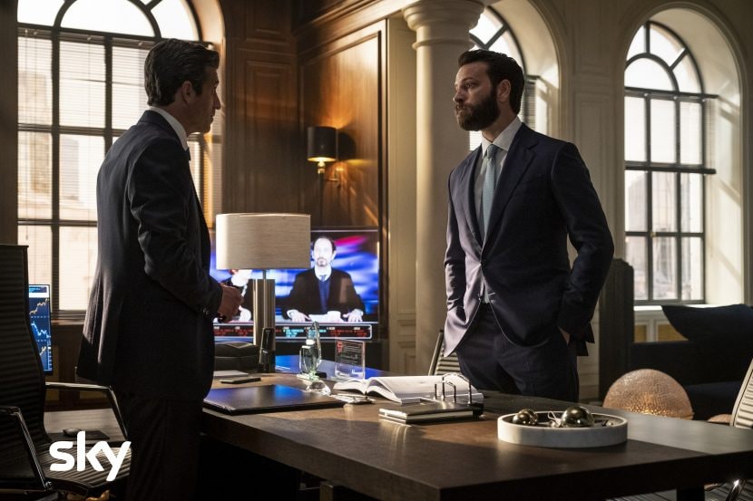 Patrick Dempsey e Alessandro Borghi in Diavoli 2.