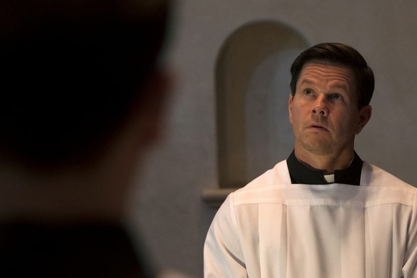 Mark Wahlberg in Father Stu.