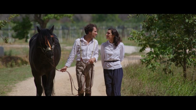 Riccardo Lanzarone e Rossana Cannone in La grande guerra del Salento.