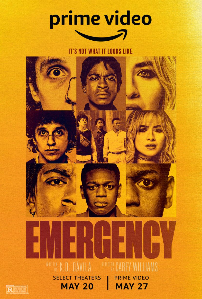 Il poster di Emergency.