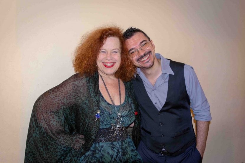 Sarah Jane Morris e Gianni Vancini.