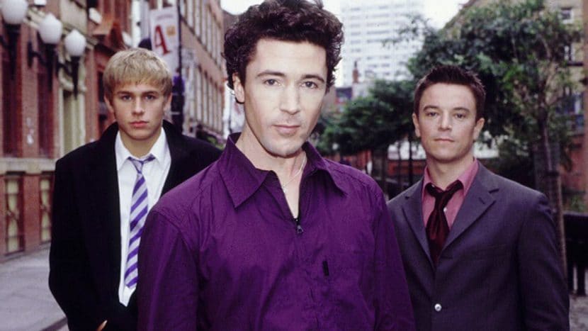 Aidan Gillen, Craig Kelly e Charlie Hunnam, i protagonisti di Queer as Folk UK.