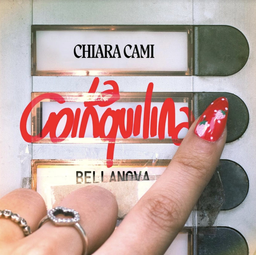 La copertina di La conquilina, il singolo di Chiara Cami.