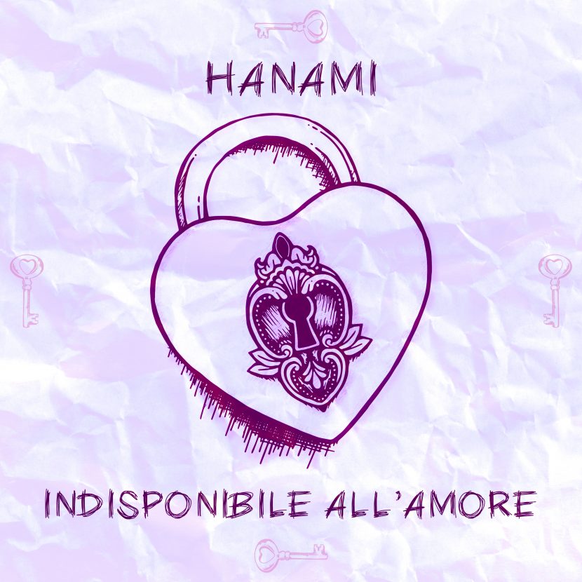 La copertina di Indisponibile all'amore di Hanami.