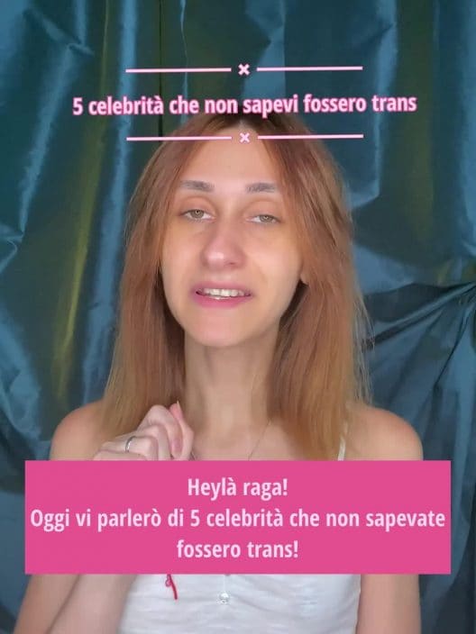 Celebrità Che Non Sapevi Fossero Trans