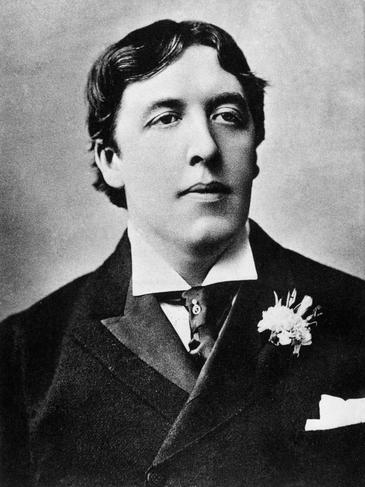 Lo scrittore Oscar Wilde