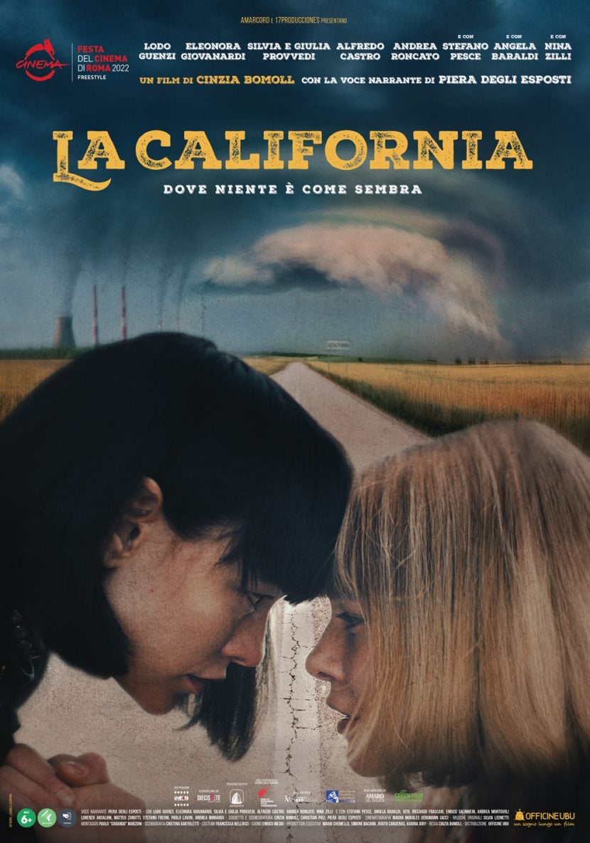 Le Donatella nel poster del film La California.