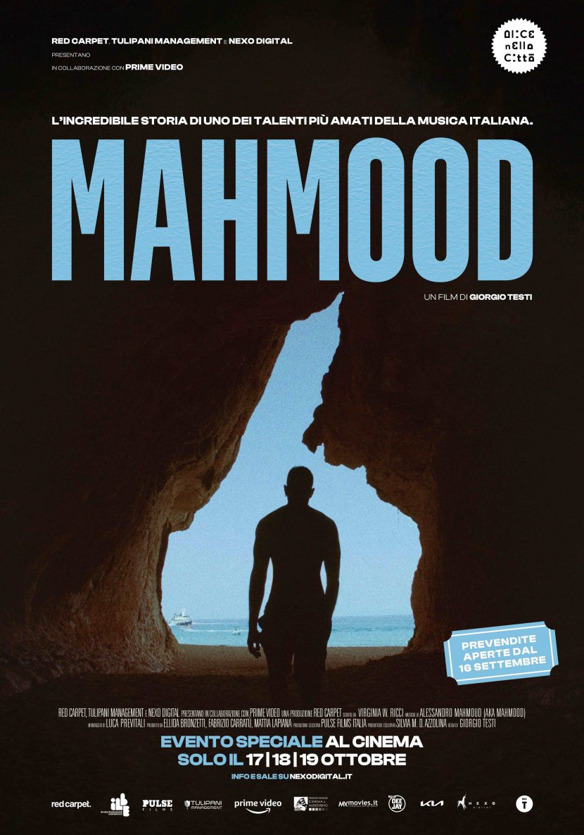 Il poster di Mahmood.