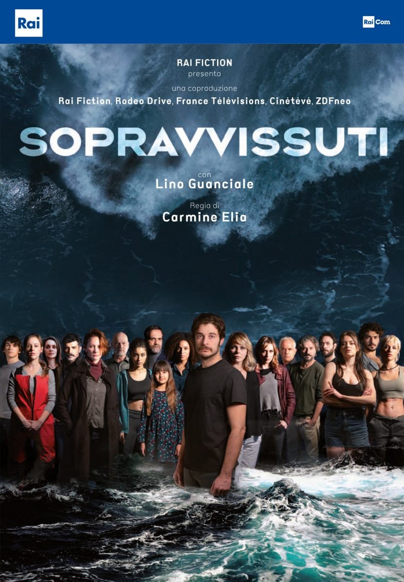 Il poster di Sopravvissuti, la nuova serie tv di Rai 1.