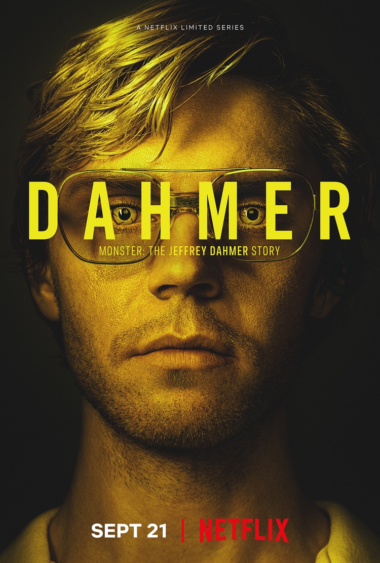 Il poster originale della serie tv Netflix Dahmer.