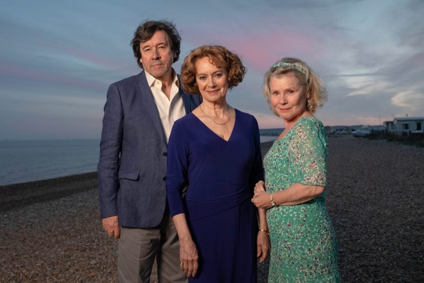 Stephen Rea, Francesca Annis e Imelda Staunton in Flesh and Blood.