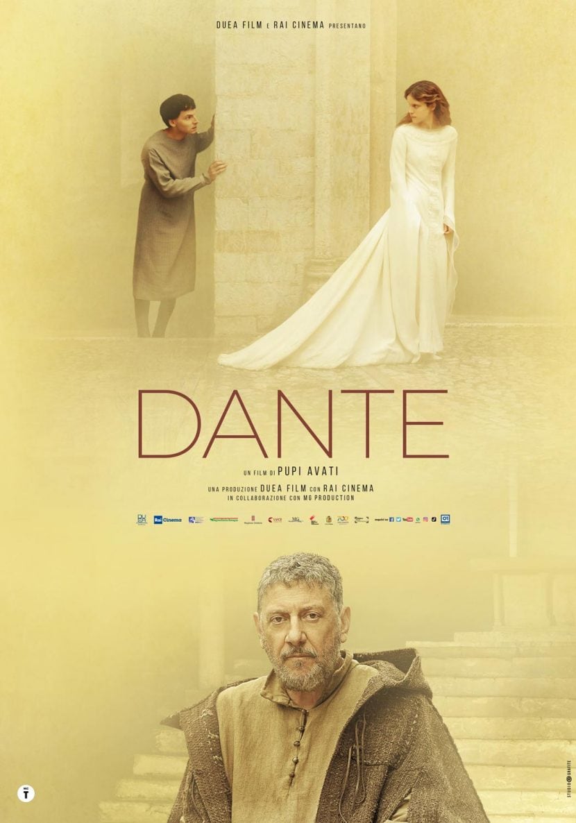 Il poster di Dante, il nuovo film di Pupi Avati.