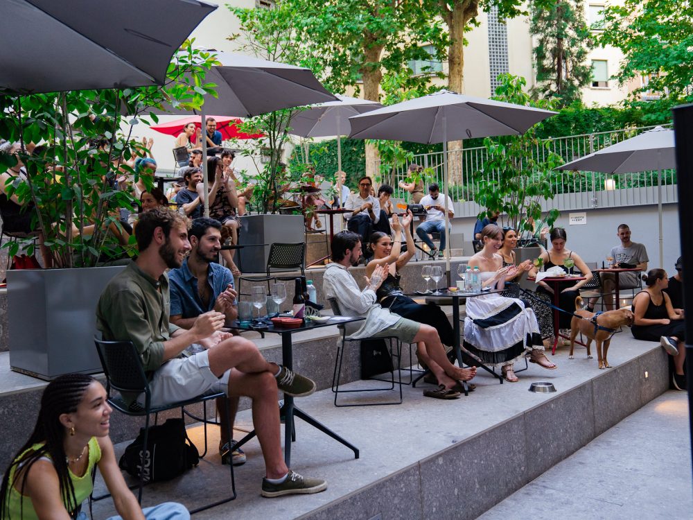 Il cortile, luogo di incontro ed eventi