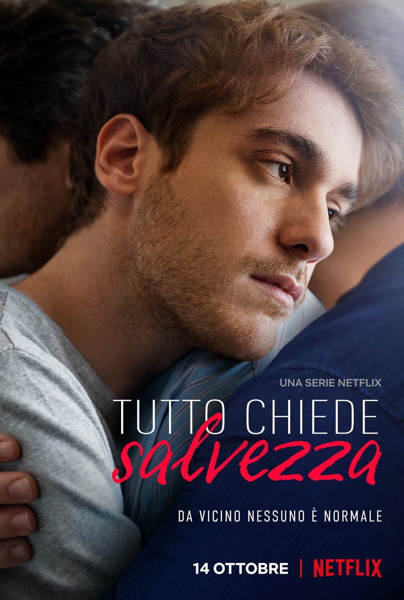 Il poster della serie tv Tutto chiede salvezza.