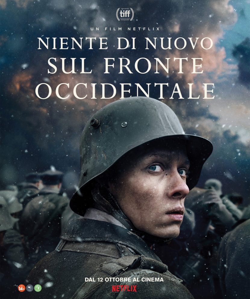 Il poster italiano di Niente di nuovo sul fronte occidentale.