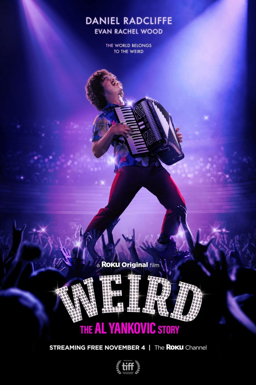 Il poster del film Weird: The Al Yankovic Story.