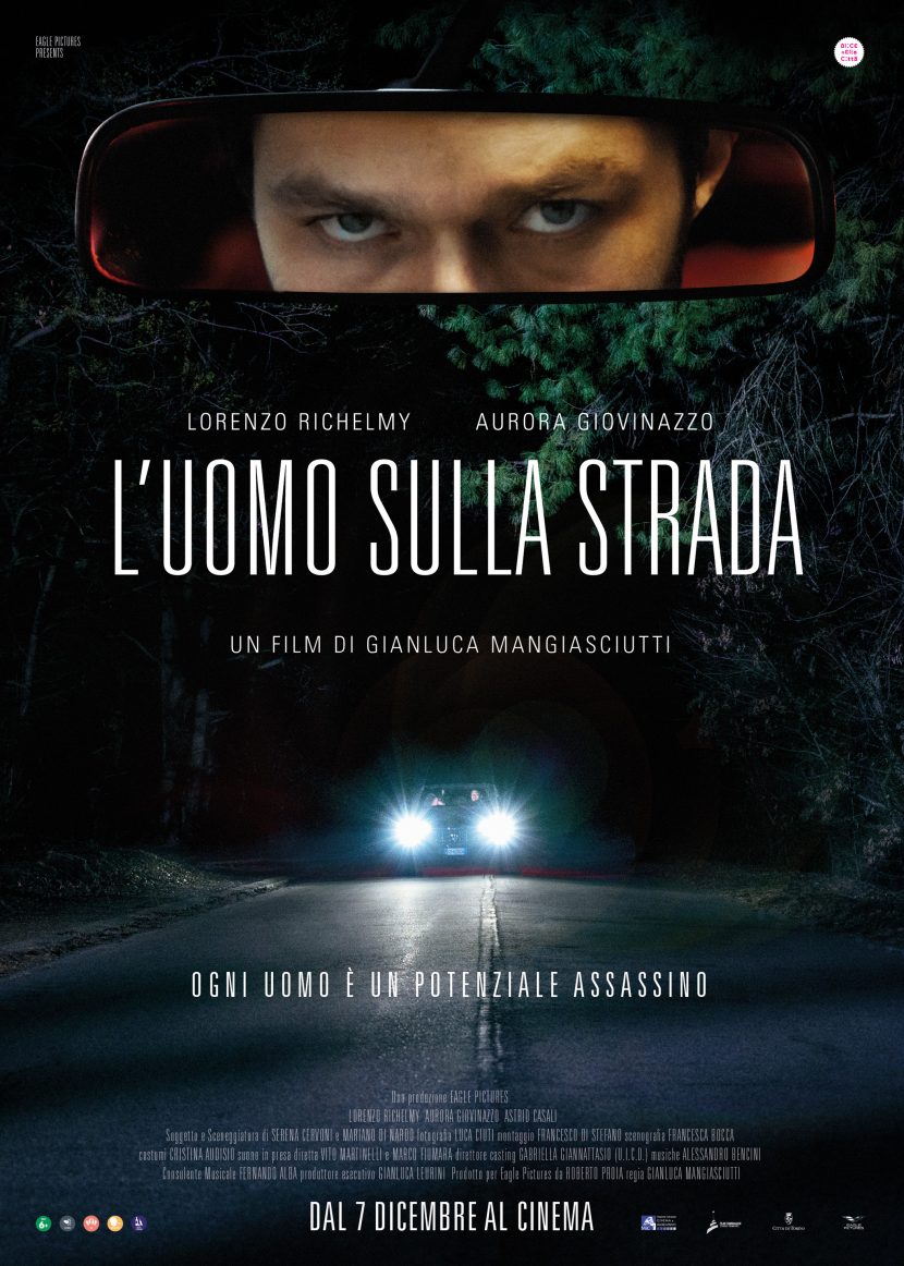 Il poster del film L'uomo sulla strada.