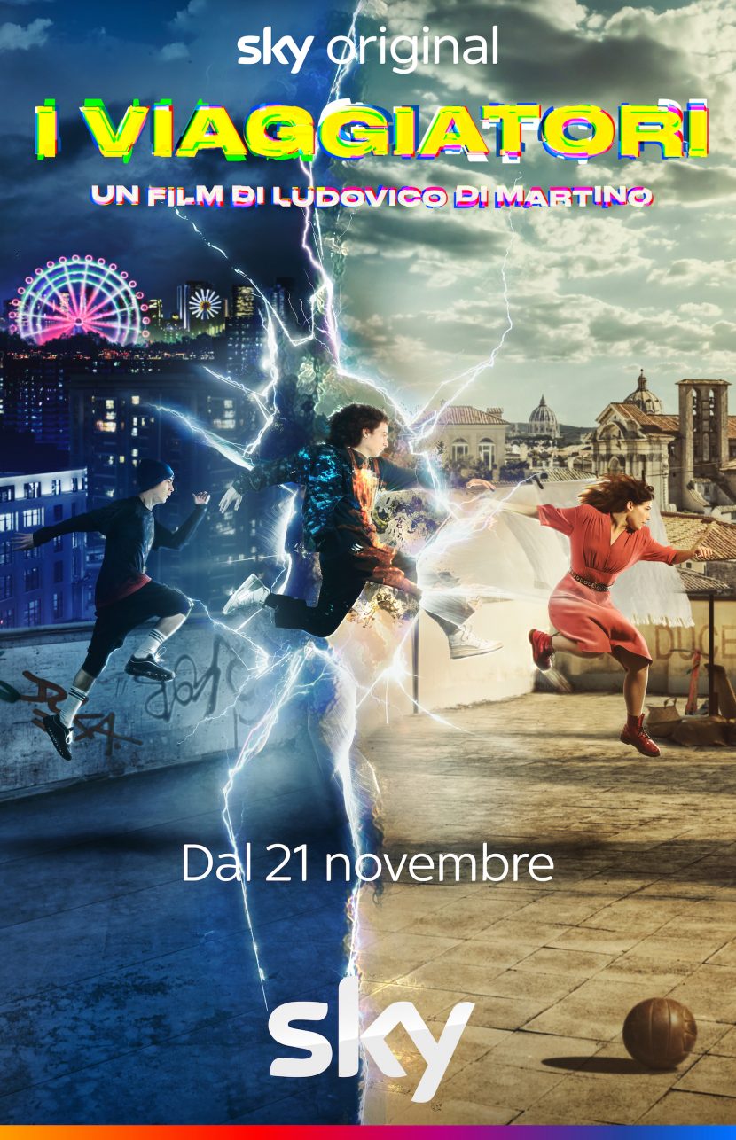 Il poster del film Sky I Viaggiatori.