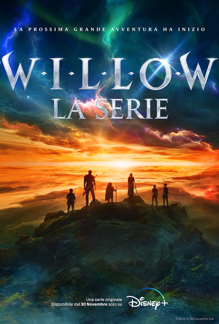 Il poster della serie tv Disney+ Willow.