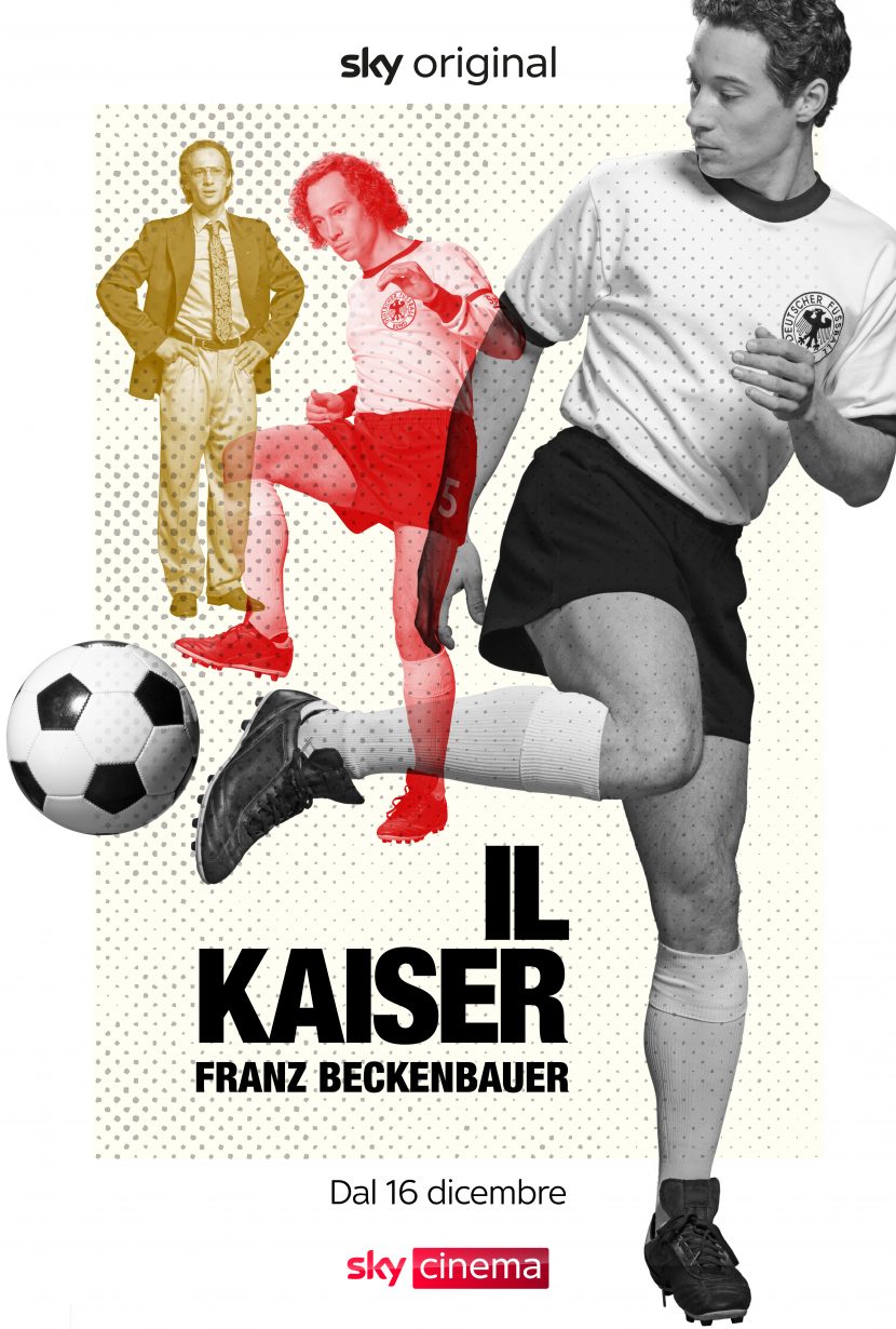 Il poster del film Sky Il Kaiser - Franz Beckenbauer.