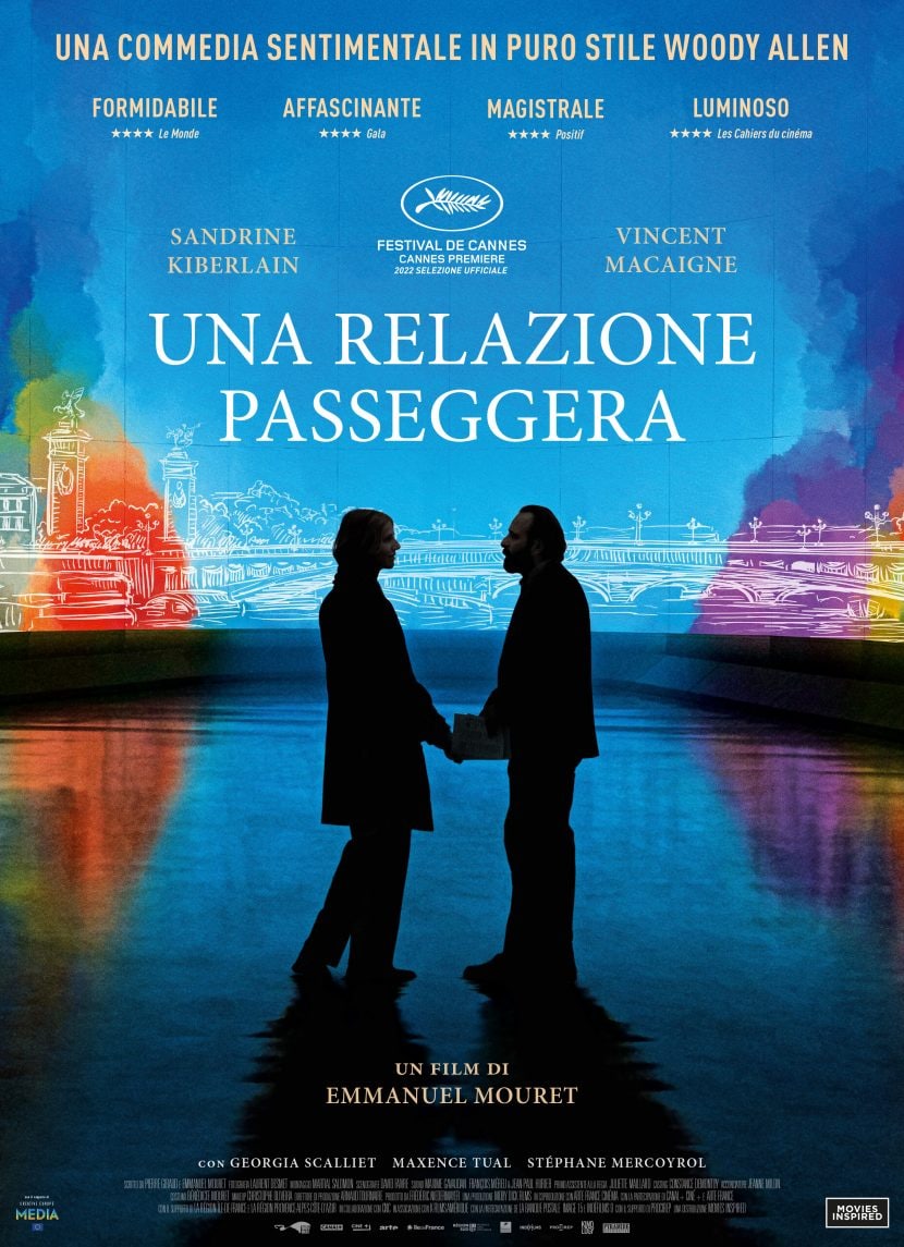 Il poster italiano del film Una relazione passeggera.