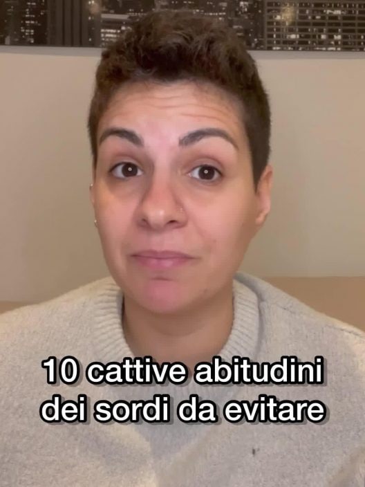 10 Cattive Abitudini Dei Sordi Da Evitare