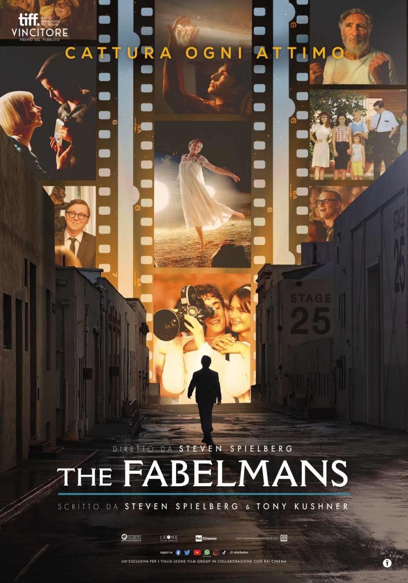 Il poster italiano del film The Fabelmans.