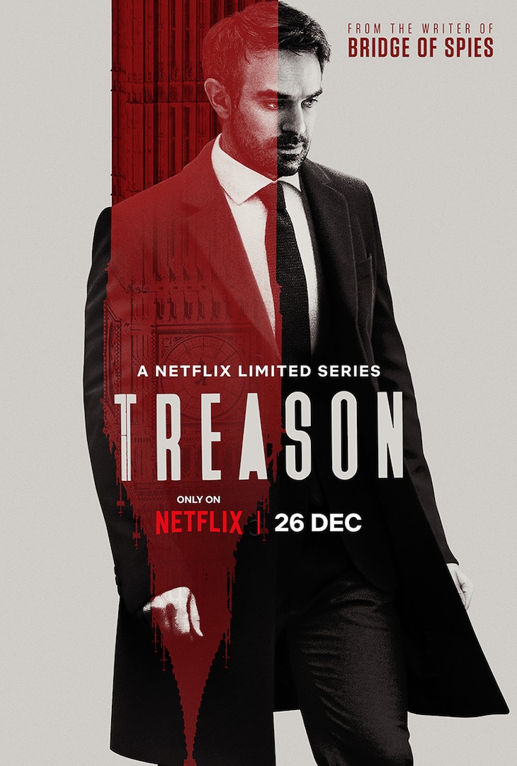 Il poster originale della serie tv Netflix Treason.