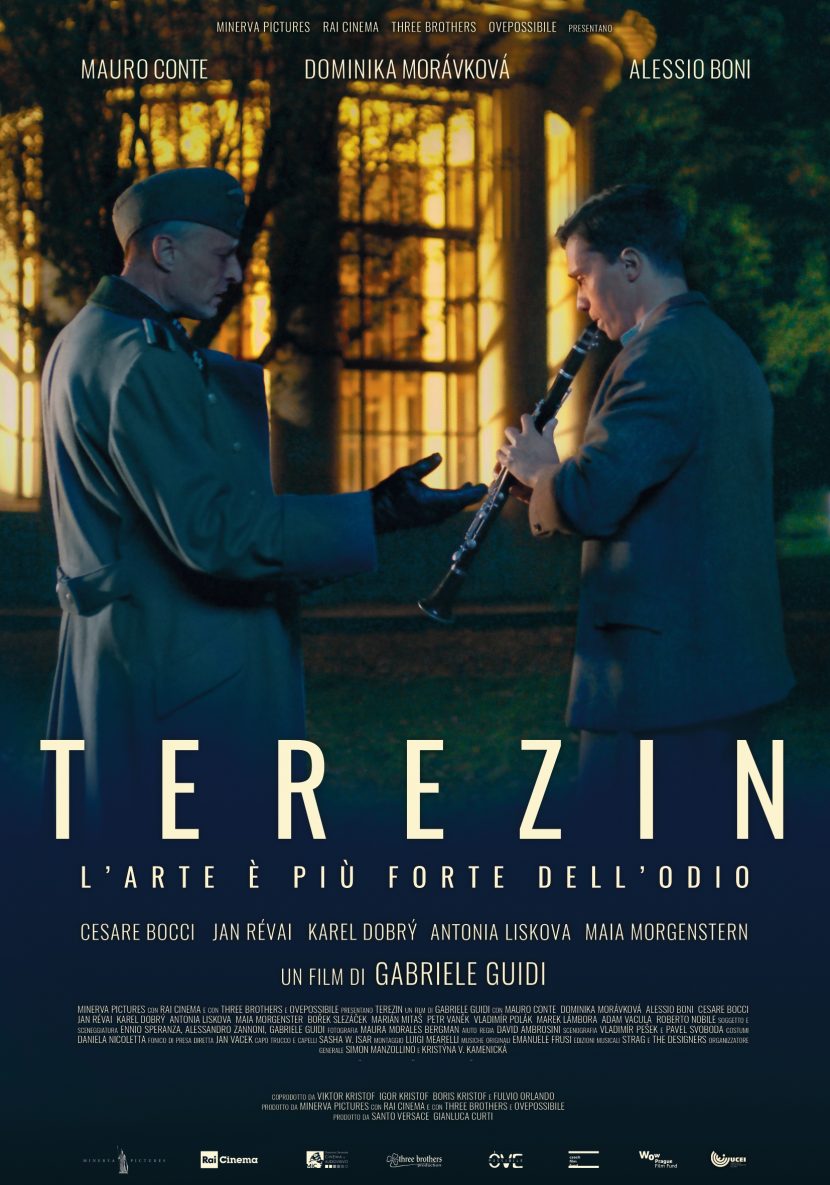 Il poster del film Terezin.