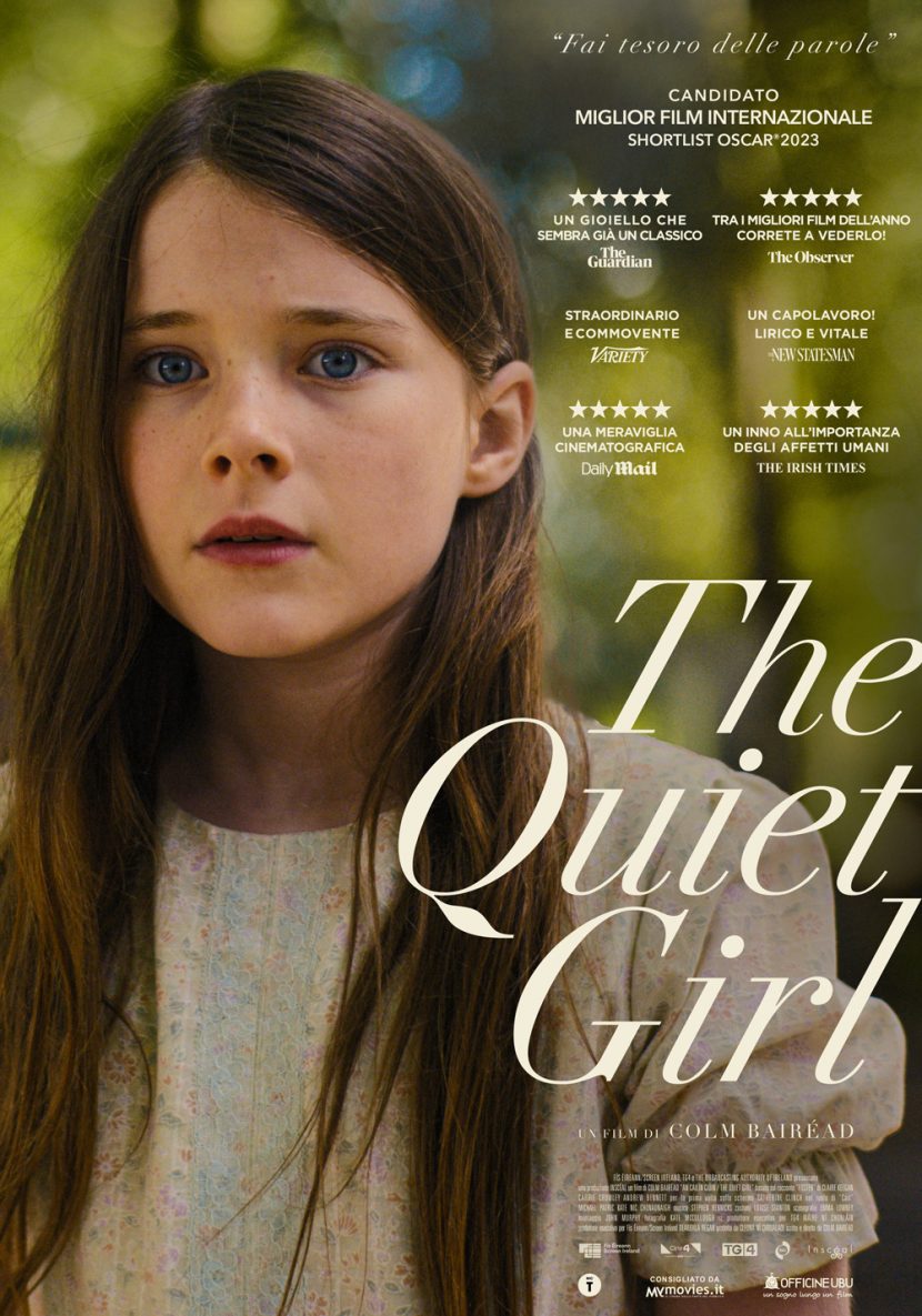 Il poster otiginale del film The Quiet Girl.