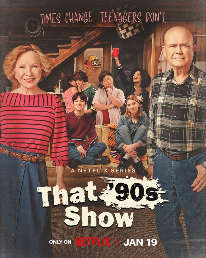 Il poster originale della serie tv Netflix That '90s Show.