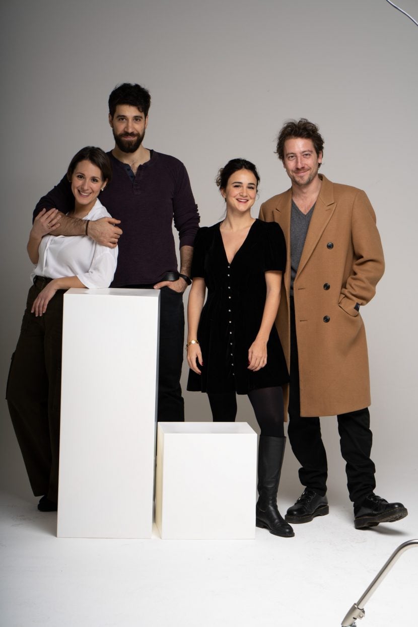 Il cast di Closer: Lidia Fili Aicardi, Nila Prisco, Stefano Cisano e Lorenzo Terenzi.