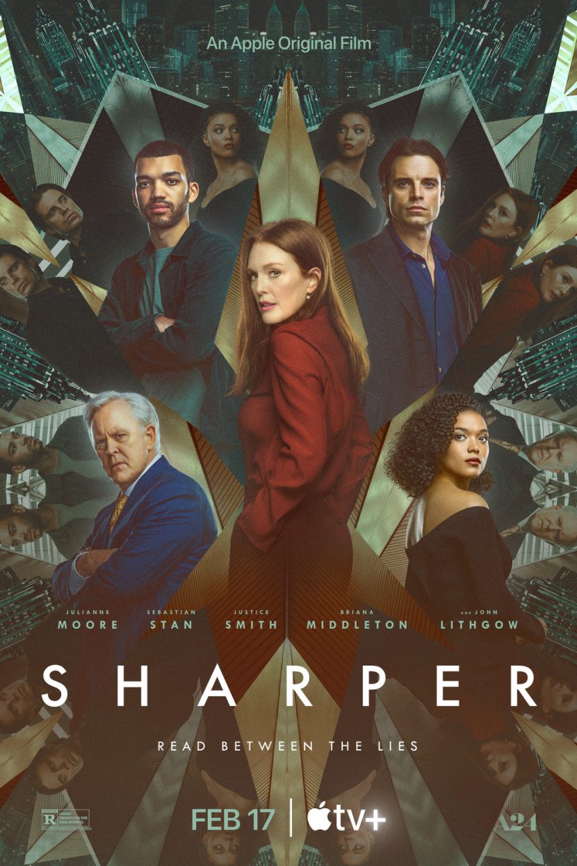 Il poster originale del film Sharper.