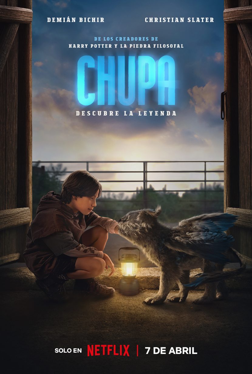 Il poster originale del film Netflix Chupa.