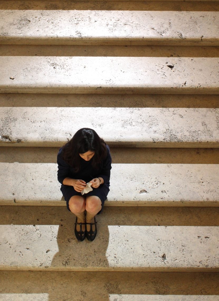 Claudia Gusmano in una scena di Primadonna.